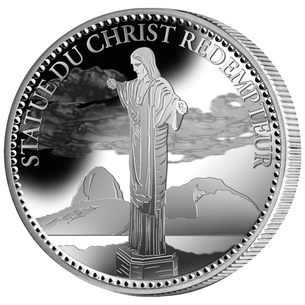 Pièce de collection - Statue du Christ rédempteur