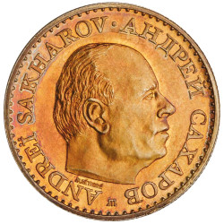 Pièce de collection dorée -...