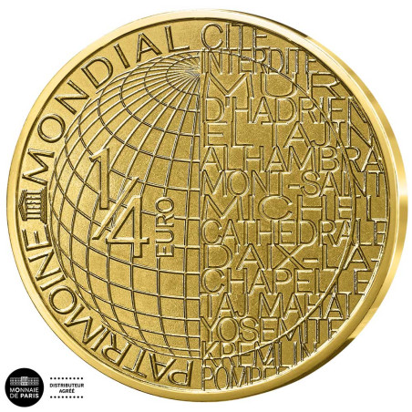 La 1/4 Euro France Notre-Dame de Paris (2)