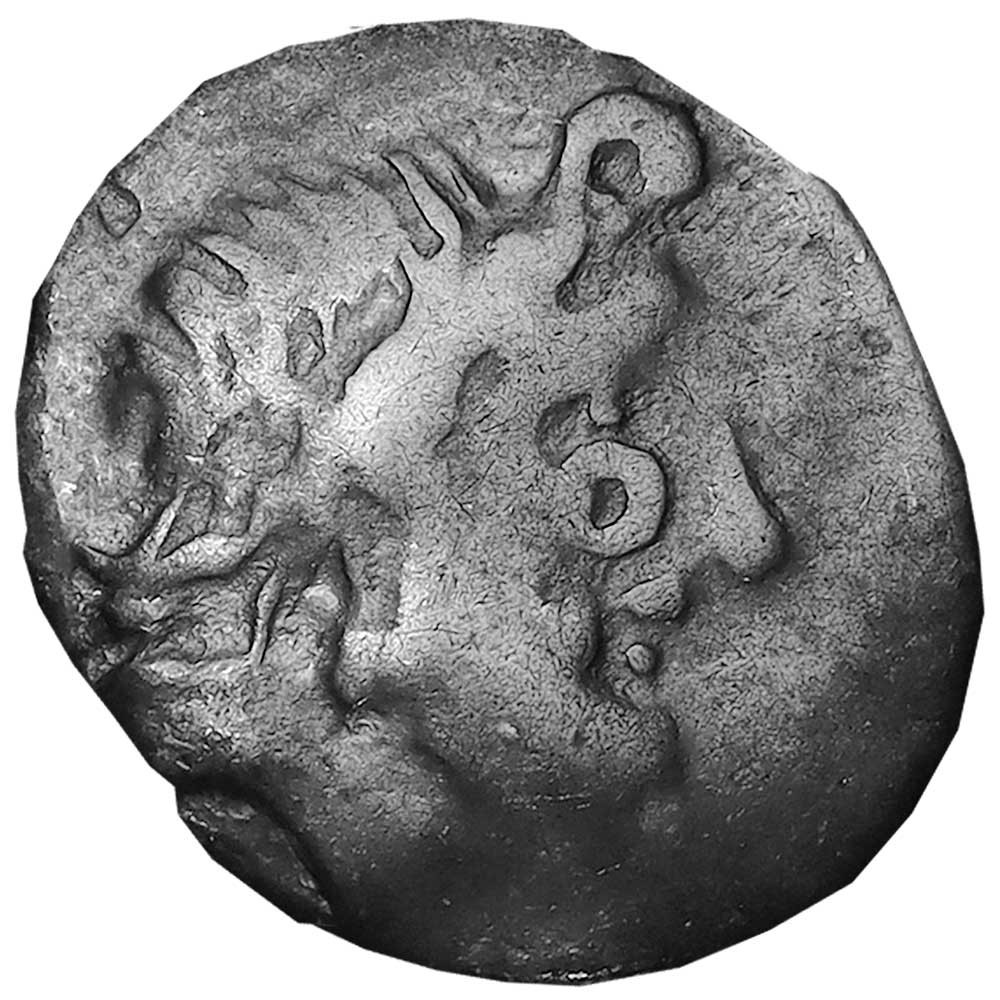 Denier romain Argent - Imitation celtes - Tribu Eravisci