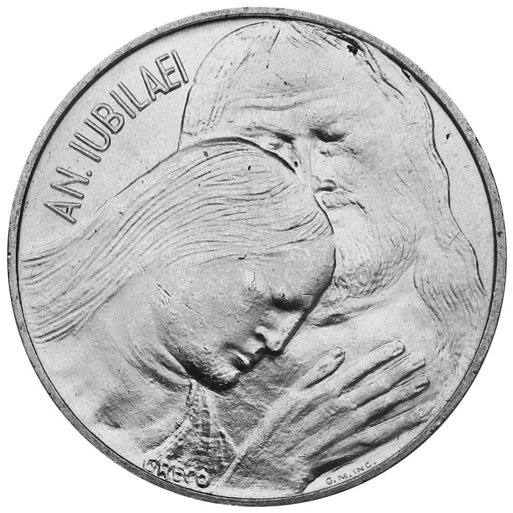 500 Lires Argent Vatican 1975 - Pardon