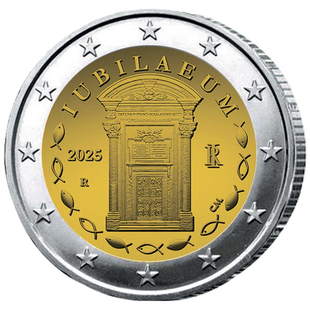2 Euro Italie 2025 - Année Sainte