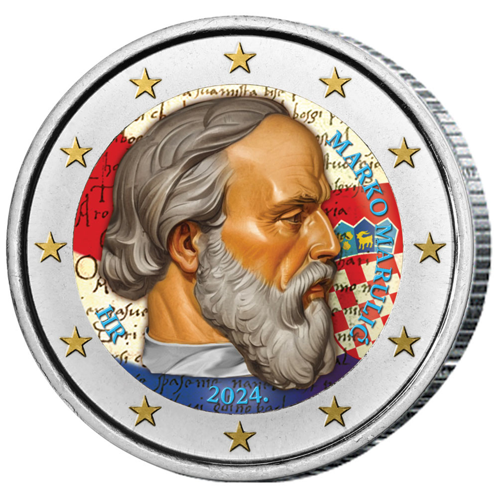 2 Euro Croatie 2024 - Marko Marulić