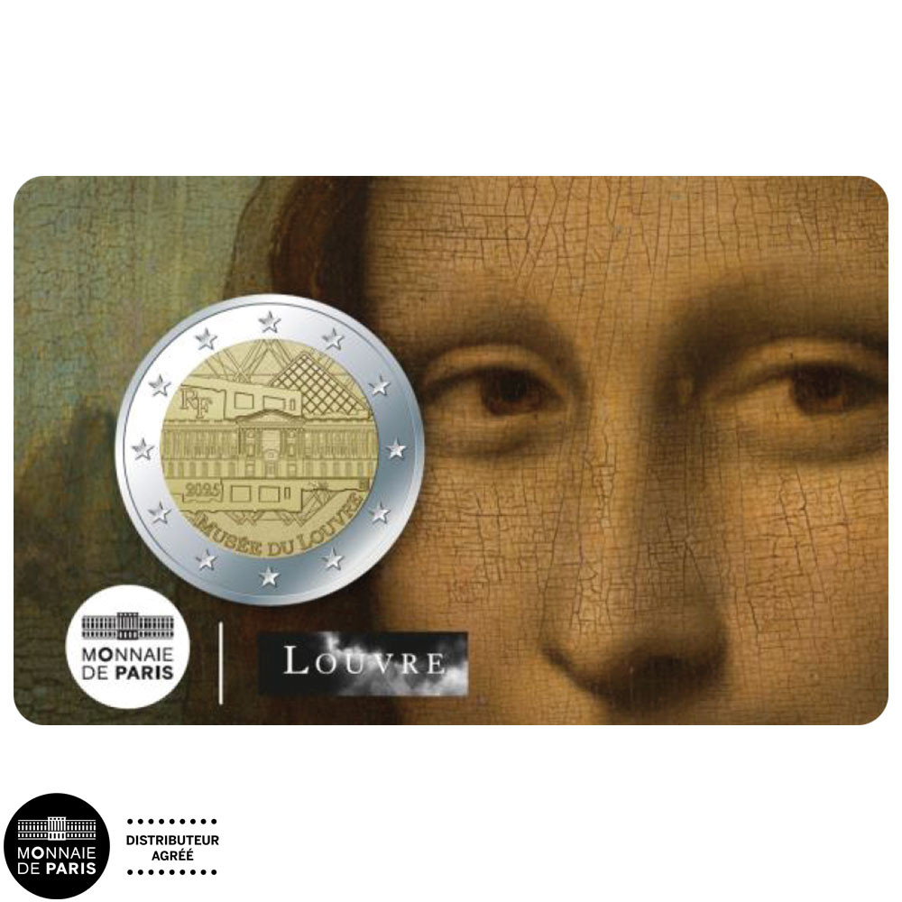 2 Euro France BU 2025 - Mona Lisa