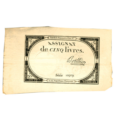 Assignat de 5 livres