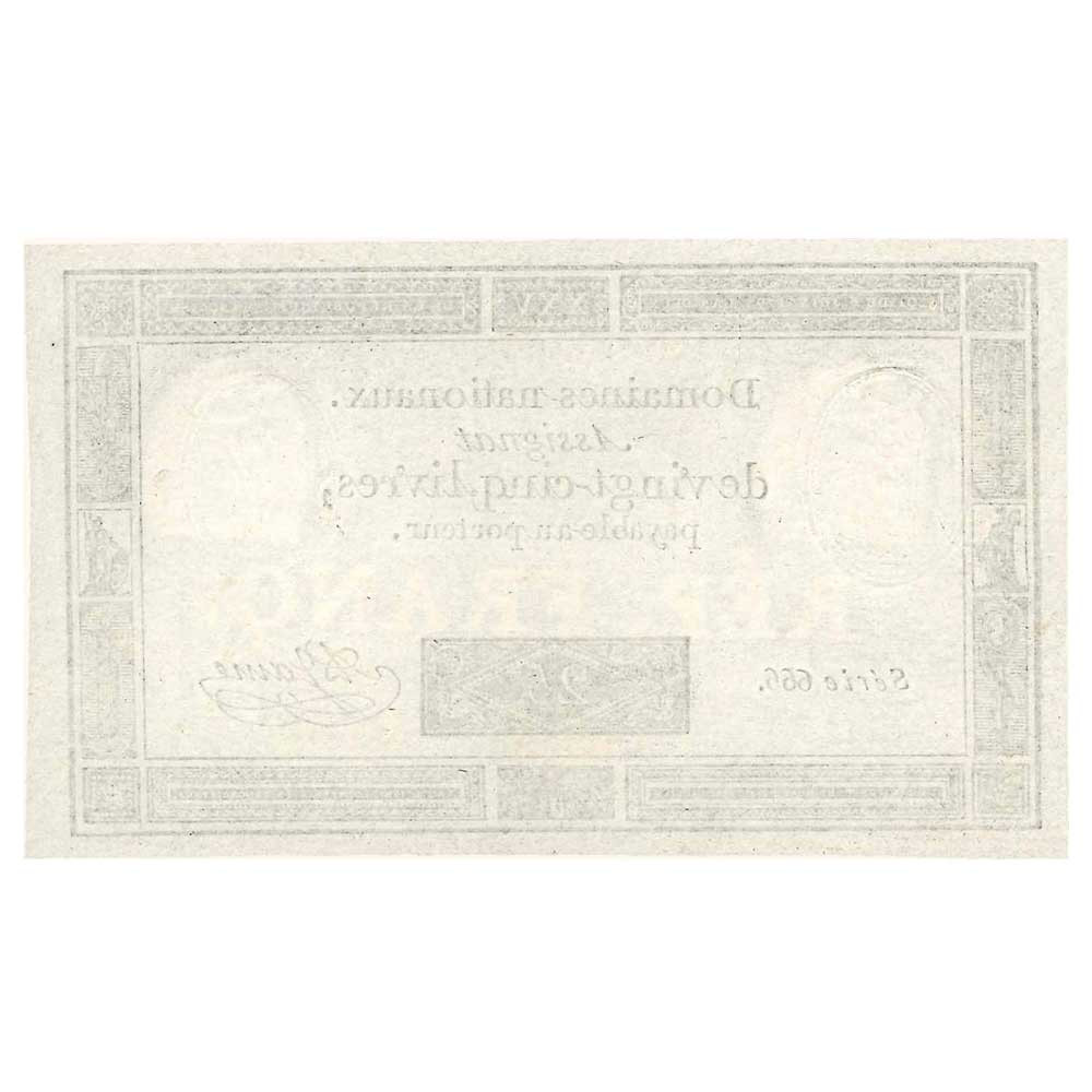 Assignat de 25 livres