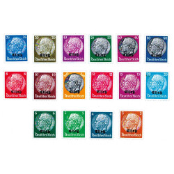 16 timbres Alsace-Lorraine