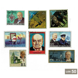 50 timbres Churchill