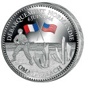 La Pièce de collection colorisée - Omaha Beach offerte*