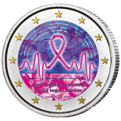 2 Euro Belgique 2024 - Lutte contre le cancer