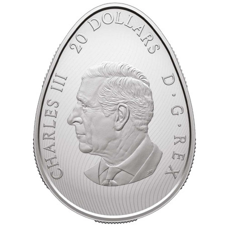 20 Dollars Argent Canada BE 2025 colorisée - Pysanka (2)