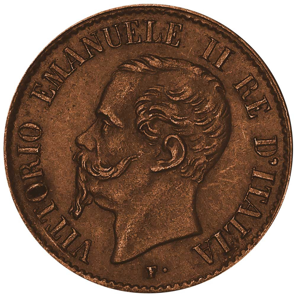 1 Centime Italie 1861-1867 - Victor Emmanuel II