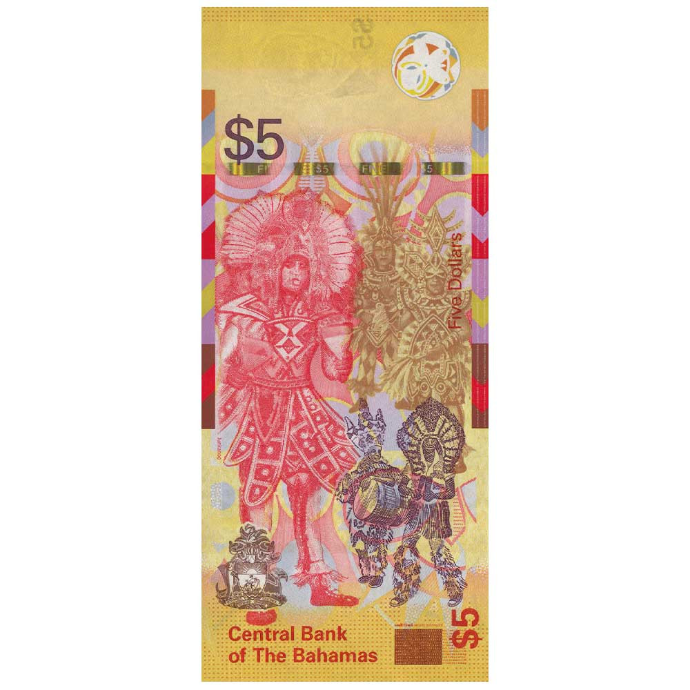 5 Dollars hybride Bahamas 2020 - Carnaval des Bahamas