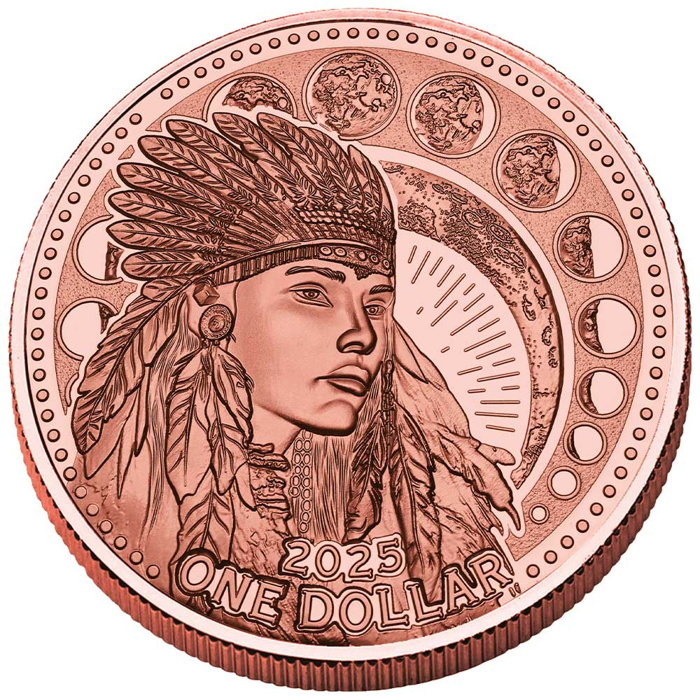1 Dollar Mesa Grande BU 2025 - Hawni - Déesse de la lune