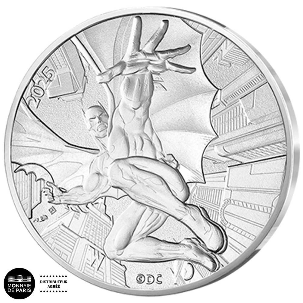 10 Euro Argent France 2025 - Batman le chevalier noir - DC Comics