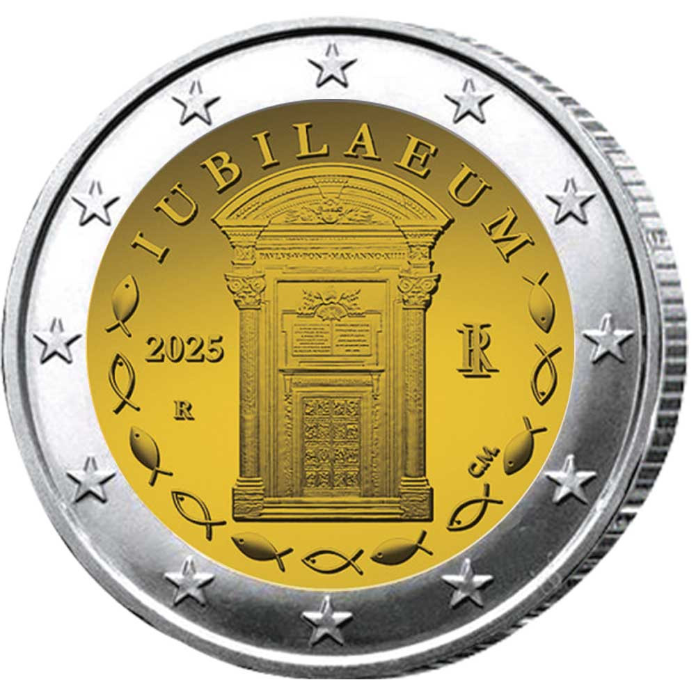 2 Euro Italie BU 2025 - Année Sainte