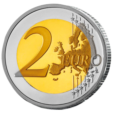 2 Euro 500 ans de Giorgio Vasari - Saint-Marin 2011 (2)