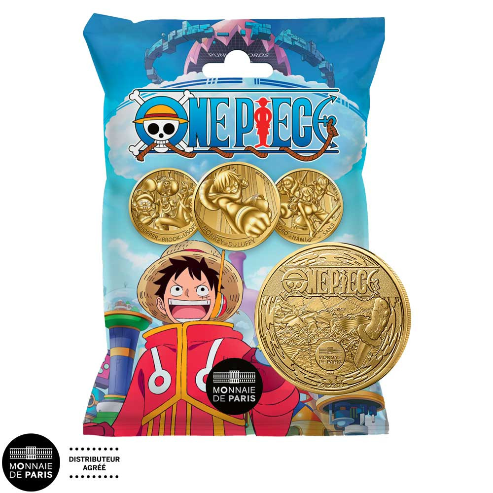 Pochette surprise 1 médaille aléatoire - One Piece