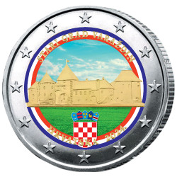 2 Euro Croatie 2024 - Vieille ville de Varaždin