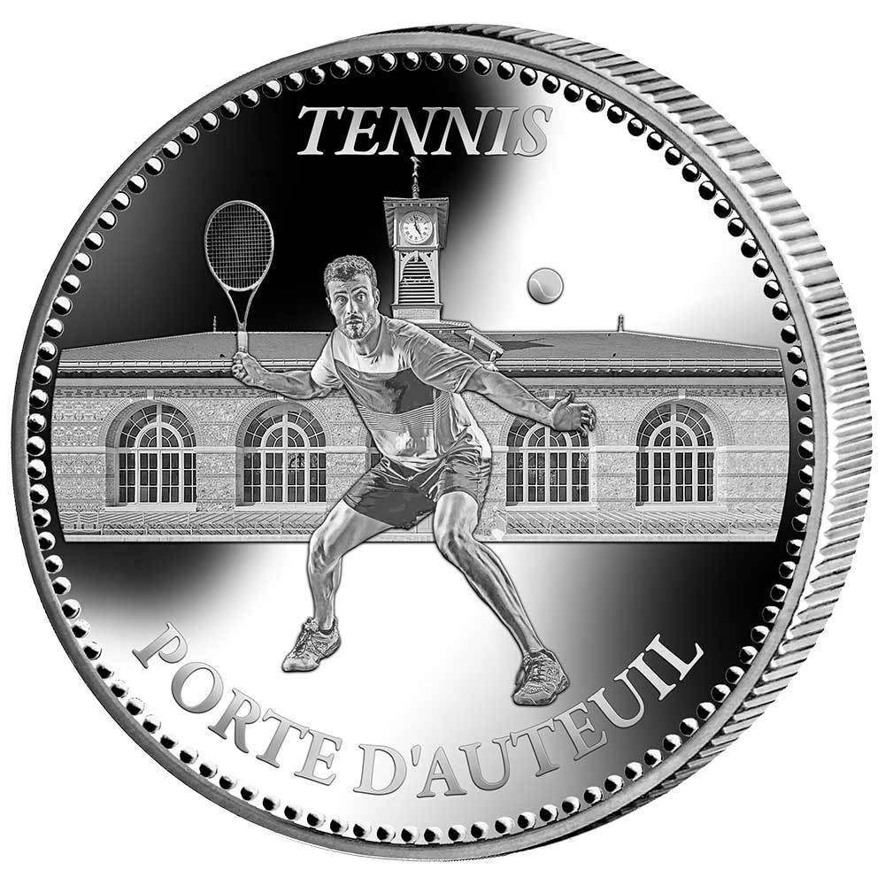 Pièce de collection - Tennis
