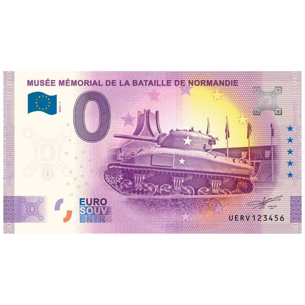 Billets Souvenir 0 Euro - Mémorial de la bataille de Normandie