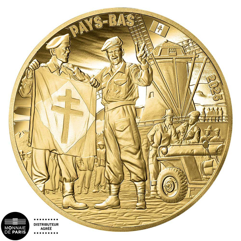 1/4 Euro France 2025 - Soldat français