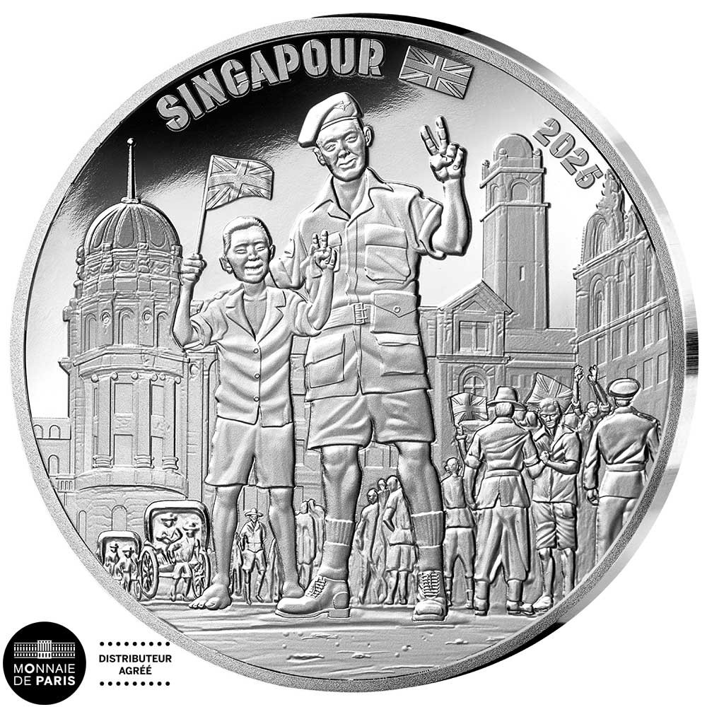 10 Euro Argent France BE 2025 - Soldat britannique