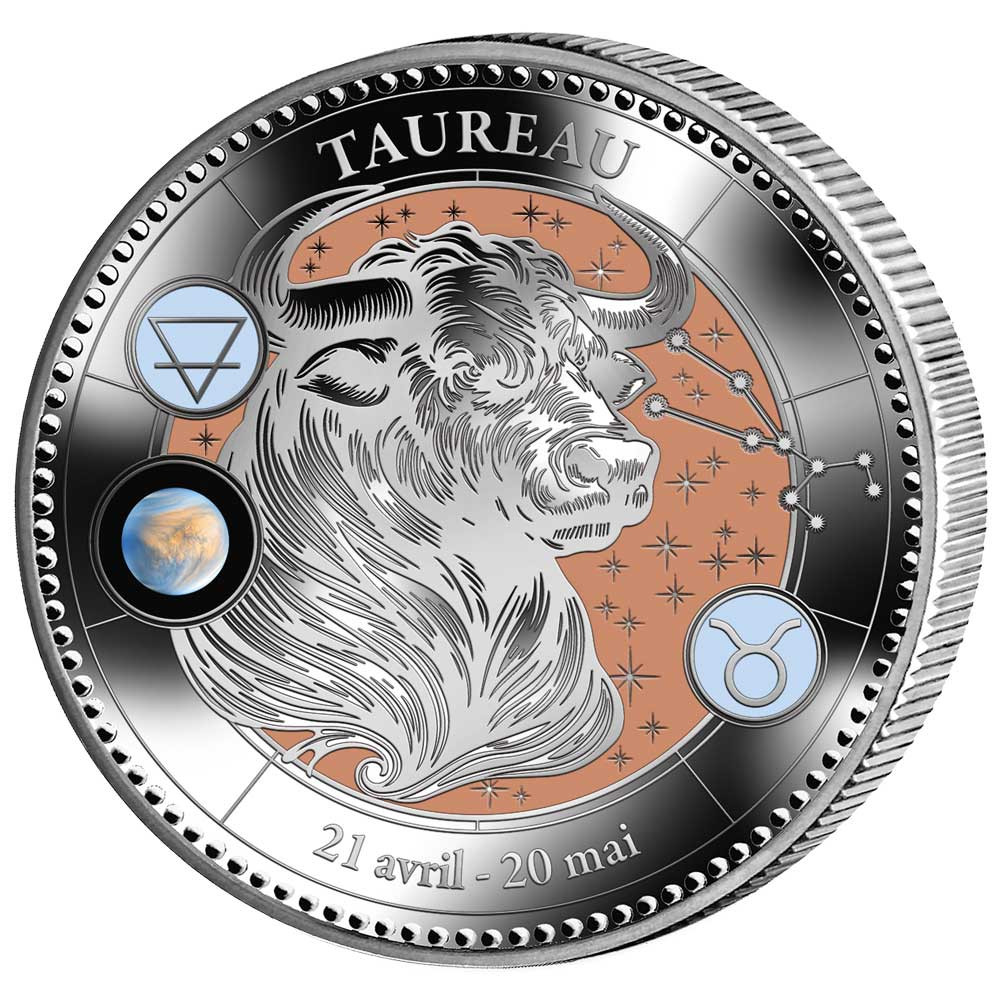 Médaille Astrologie - Taureau