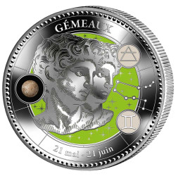 Médaille Astrologie - Gémeaux