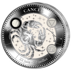 Médaille Astrologie - Cancer