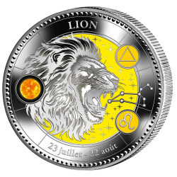Médaille Astrologie - Lion