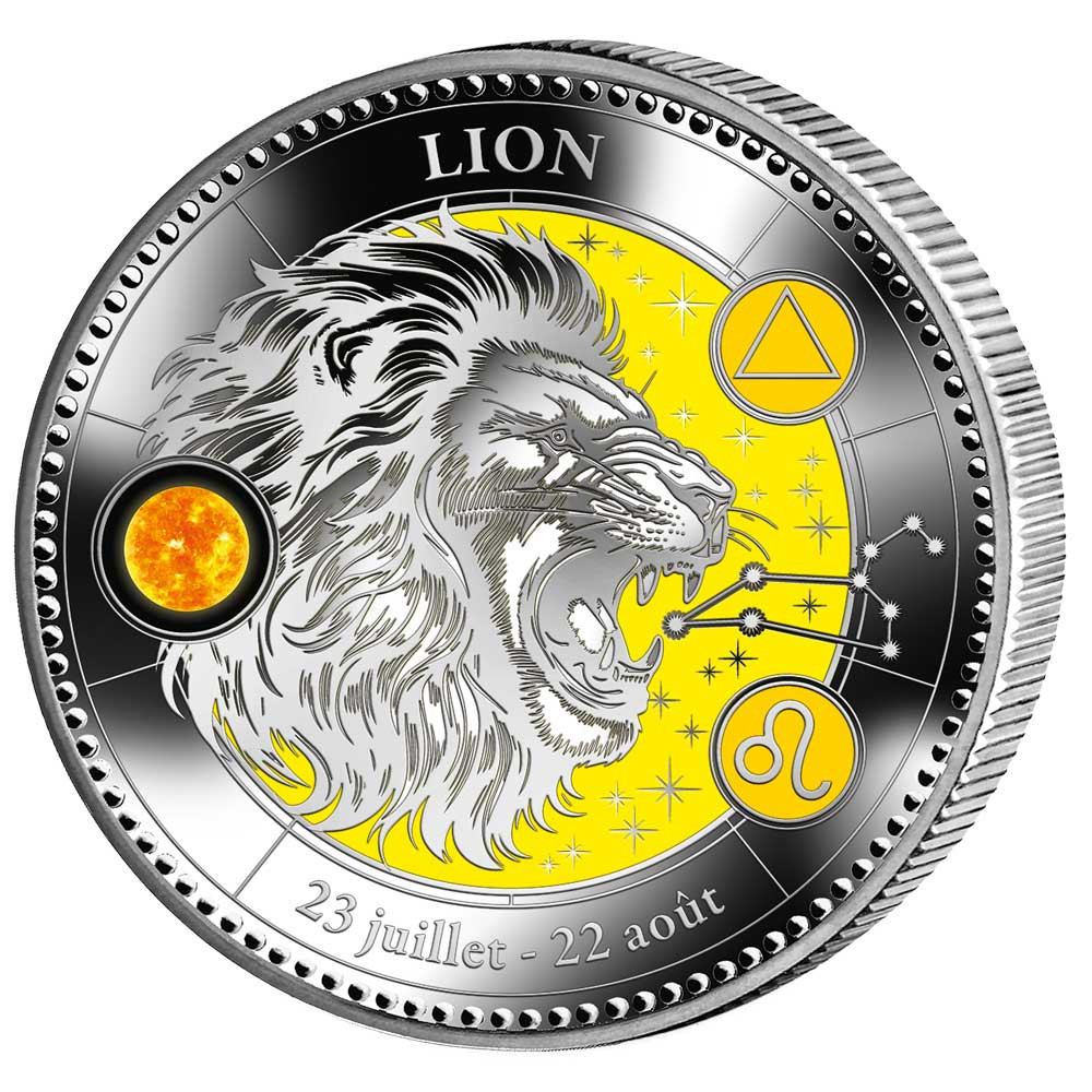 Médaille Astrologie - Lion
