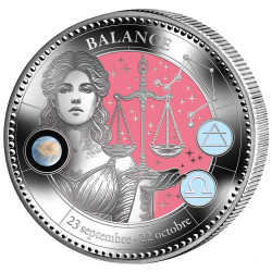 Médaille Astrologie - Balance