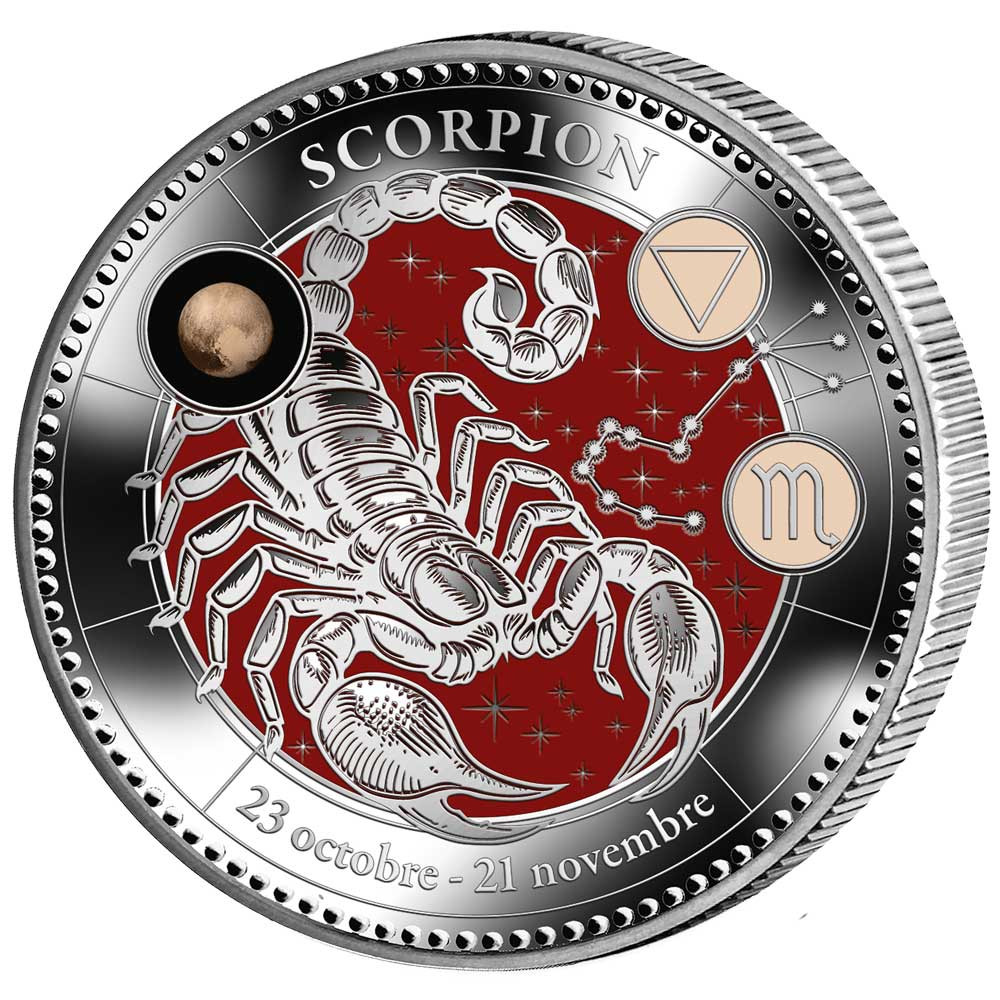 Médaille Astrologie - Scorpion