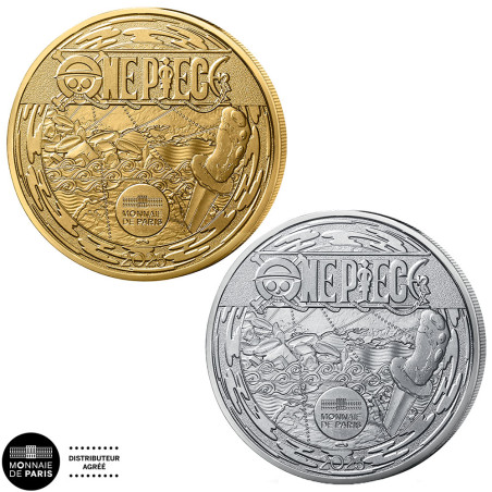 5 médailles aléatoires - One Piece