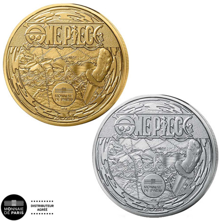 10 médailles aléatoires - One Piece