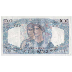 1000 Francs France 1945 -...