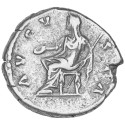 1 Denarius - Faustina Major (139-141) (2)