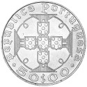 50 Escudos Argent Sao Tomé et Principe 1970 - Centenaire de Sao Tomé