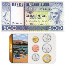 Lot 500 Escudos et Série...