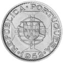 20 Escudos Argent Angola 1952-1955 - République portugaise