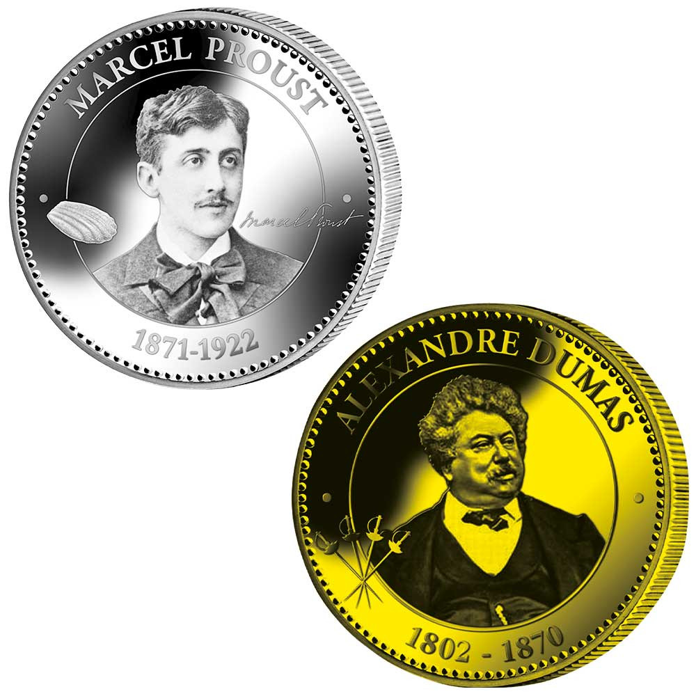 Lot 2 pièces de collection + Écrin 2 cases OFFERT