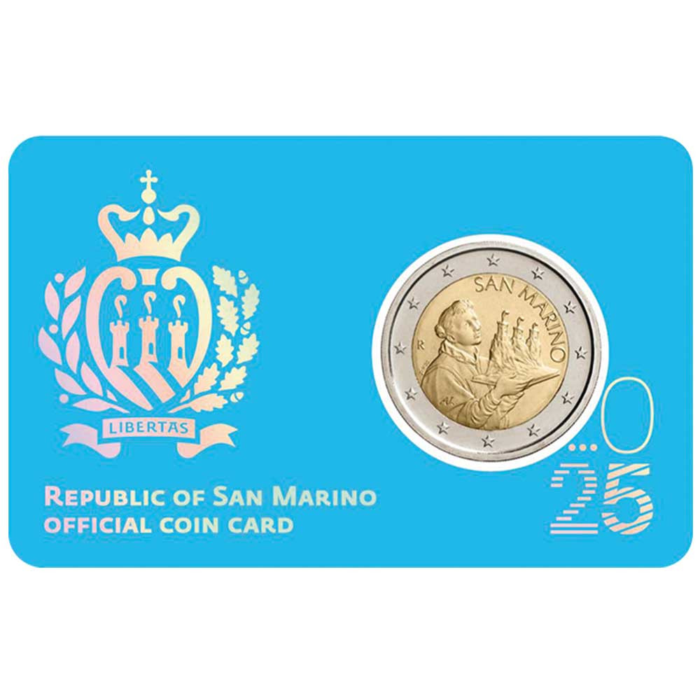 2 Euro Saint-Marin 2025 - Armoiries de Saint-Marin