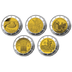 Lot 5 x 2 Euro 2025
