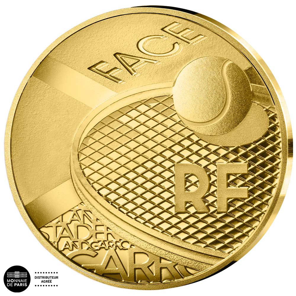 20 Euro Or France BE 2025 - Roland-Garros