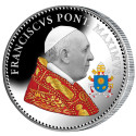 Pièce de collection colorisée - Pape François - Corse 2024