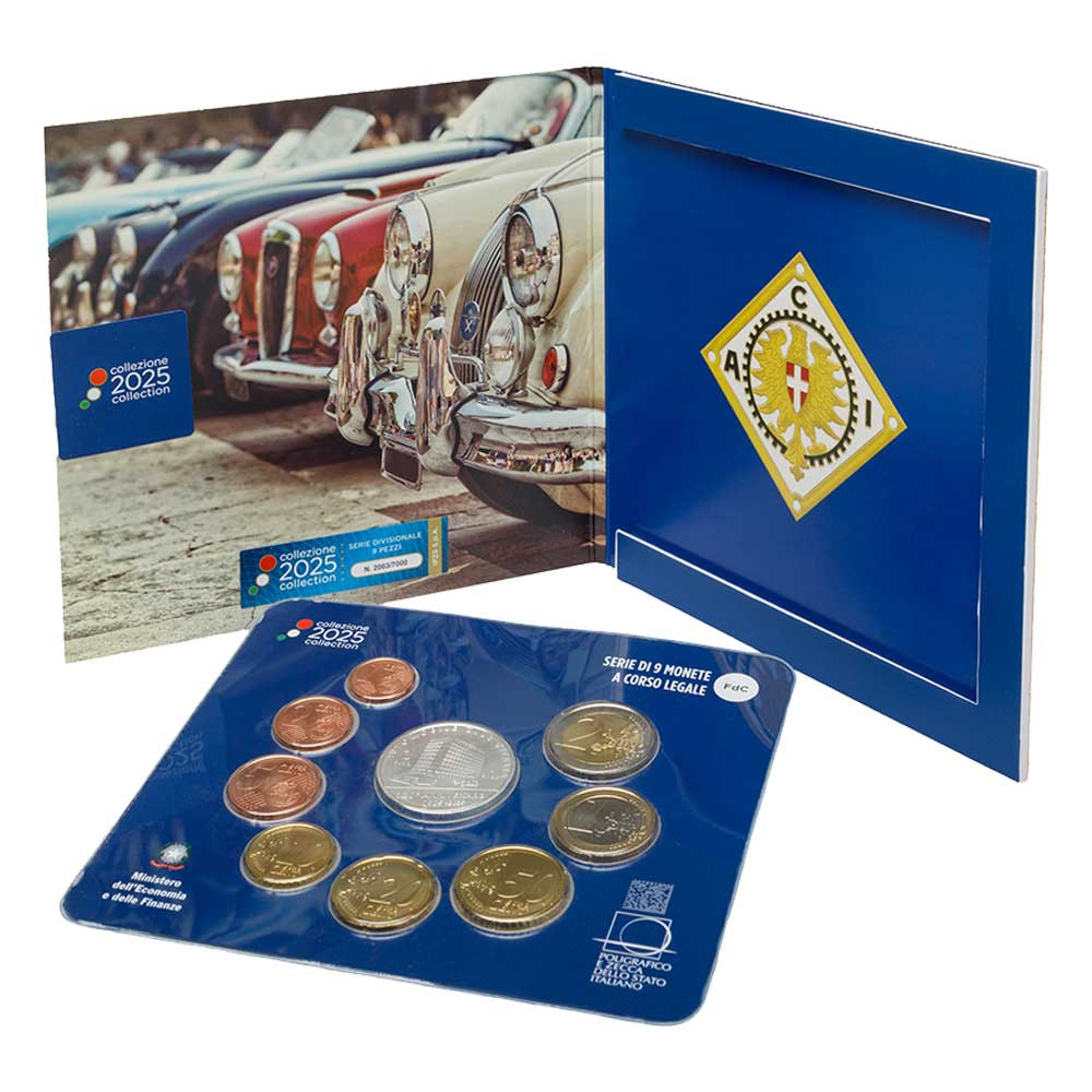 Série Italie BU 2025 + 3 Euro Argent BU Italie