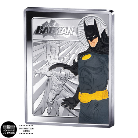 10 Euro Argent France BE 2025 colorisées - Batman