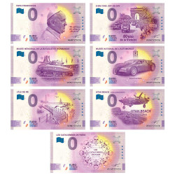 Lot 12 billets Souvenir 0...
