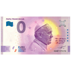 Billet souvenir 0 Euro -...